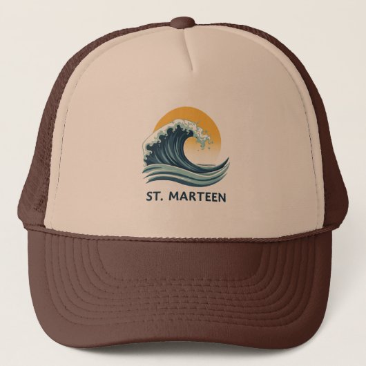 Pet Saint-Martin SXM Wave | Hoedje (Voorkant)