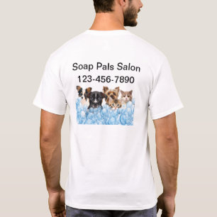 Pet Salon Personeelswerk Shirten T-shirt