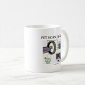 PET Scan, iemand? (Positron Emission Tomography) Koffiemok (Voorkant rechts)