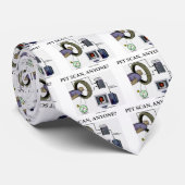 PET Scan, iemand? (Positron Emission Tomography) Stropdas (Opgerold)