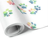 Pet schildert overal afdrukken cadeaupapier (Rol Hoek)