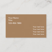 Pet Service Dog Thema Visitekaartje (Achterkant)