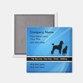 Pet Service Magneten (Voorkant / Achterkant)