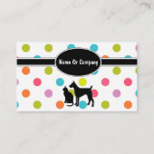 Pet Service-Visitekaartjes Visitekaartje (Voorkant)