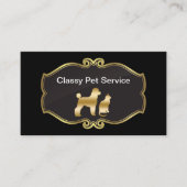 Pet Service-Visitekaartjes Visitekaartje (Voorkant)