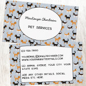 Pet Services Cavalier King Charles Spaniel Visitekaartje