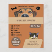 Pet Services Flyer (Voorkant)