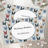 Pet Services French Bulldog Visitekaartje