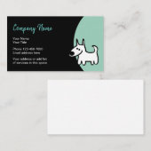 Pet Services stijlvol ontwerp Visitekaartje (Voorkant / Achterkant)