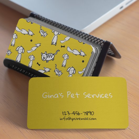 Pet Services Visitekaartje