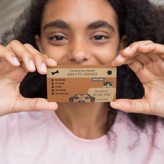 Pet Services Visitekaartje