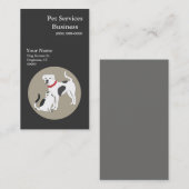 Pet Services-Visitekaartje Visitekaartje (Voorkant / Achterkant)