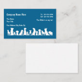 Pet Services-Visitekaartjes Visitekaartje (Voorkant / Achterkant)