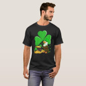 Pet Shamrock Leaf Eagle Bird St Patrick T-shirt (Voorkant volledig)