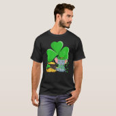 Pet Shamrock Leaf Elephant St Patrick S T-shirt (Voorkant volledig)
