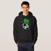 Pet Shamrocks C St Patricks Day Hoodie (Voorkant volledig)