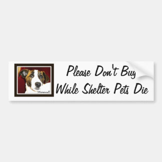 Pet Shelters Bumpersticker