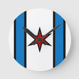 Pet Shield Wall Clotck Ronde Klok