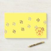 Pet Shop Kunst Post-it® Notes (Op bureau)