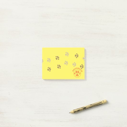 Pet Shop Kunst Post-it® Notes (Op bureau)