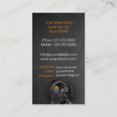 Pet Shop/Pet Care Services/Sitting Services Visitekaartje (Achterkant)