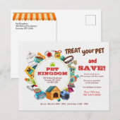 Pet Shop Post Card Briefkaart (Voorkant / Achterkant)