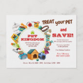 Pet Shop Post Card Briefkaart (Voorkant)