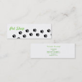 Pet Shop Visitekaartje (Voorkant / Achterkant)