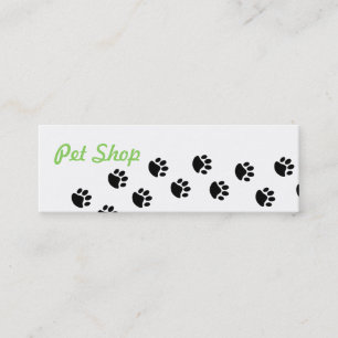 Pet Shop Visitekaartje