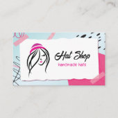 Pet Shop voor Vrouwen Visitekaartje (Voorkant)