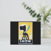 Pet Show Briefkaart (Staand voorkant)