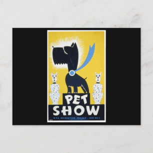 Pet Show Briefkaart