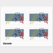 Pet Show Rechthoekige Sticker (Vel)