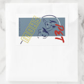 Pet Show Rechthoekige Sticker (Tas)