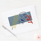 Pet Show Rechthoekige Sticker (Envelop)