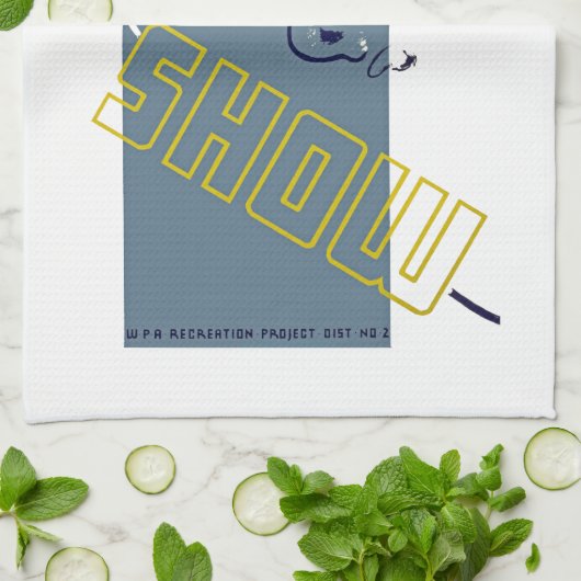 Pet Show Theedoek (Gevouwen)