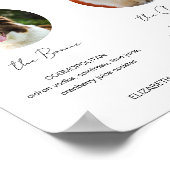 Pet Signature Drink Dog Bar Cocktail met 2 foto's Poster (Hoek)