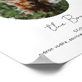 Pet Signature Drink Dog Bar Cocktail met foto Poster (Hoek)