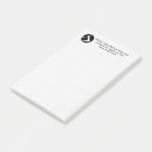 Pet Silhouette Post-it® Notes (Schuin)