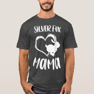 Pet Silver Fo Mama Rabbit Owner Mother Women Girls T-shirt
