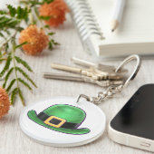 Pet Sint Paddys Day Green Derby Sleutelhanger (Voorkant Rechts)