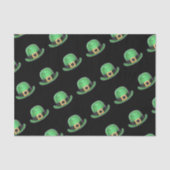 Pet Sint Paddys Day Green Derby Tissuepapier (Voorkant)