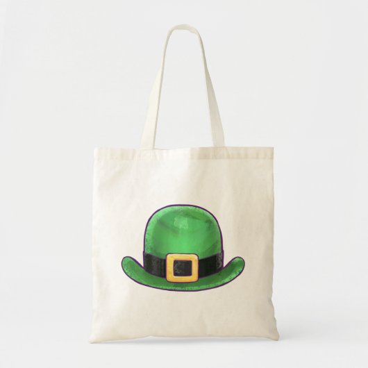 Pet Sint Paddys Day Green Derby Tote Bag (Voorkant)