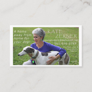 pet sit biz - kaart visitekaartje