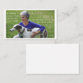 pet sit biz - kaart visitekaartje (Voorkant / Achterkant)