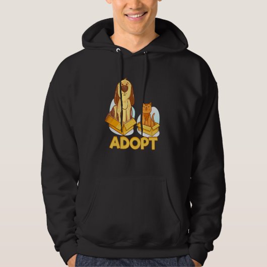 Pet Sitter aannemen Hoodie (Voorkant)
