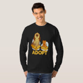 Pet Sitter aannemen T-shirt (Voorkant volledig)