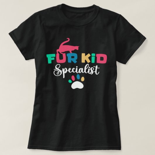 Pet Sitter and Dog Sitter for Fur Kind Specialist  T-shirt (Design voorkant)
