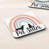 Pet Sitter Bier Onderzetter (Linkerzijde)