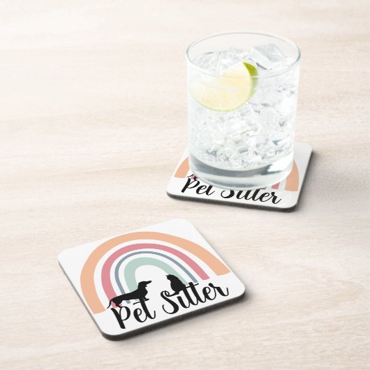 Pet Sitter Bier Onderzetter (Rechterzijde)